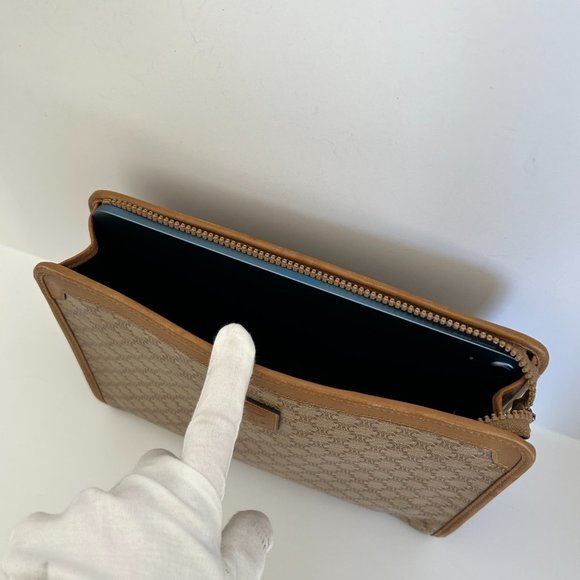 Celine Macadam Triomphe Cosmetic Pouch - Picture 12 of 13